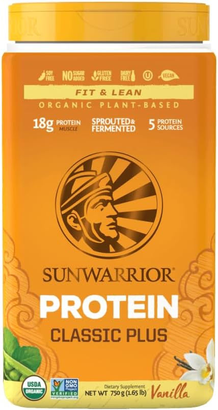 Sunwarrior Classic Plus Organic (750g) Vanilla