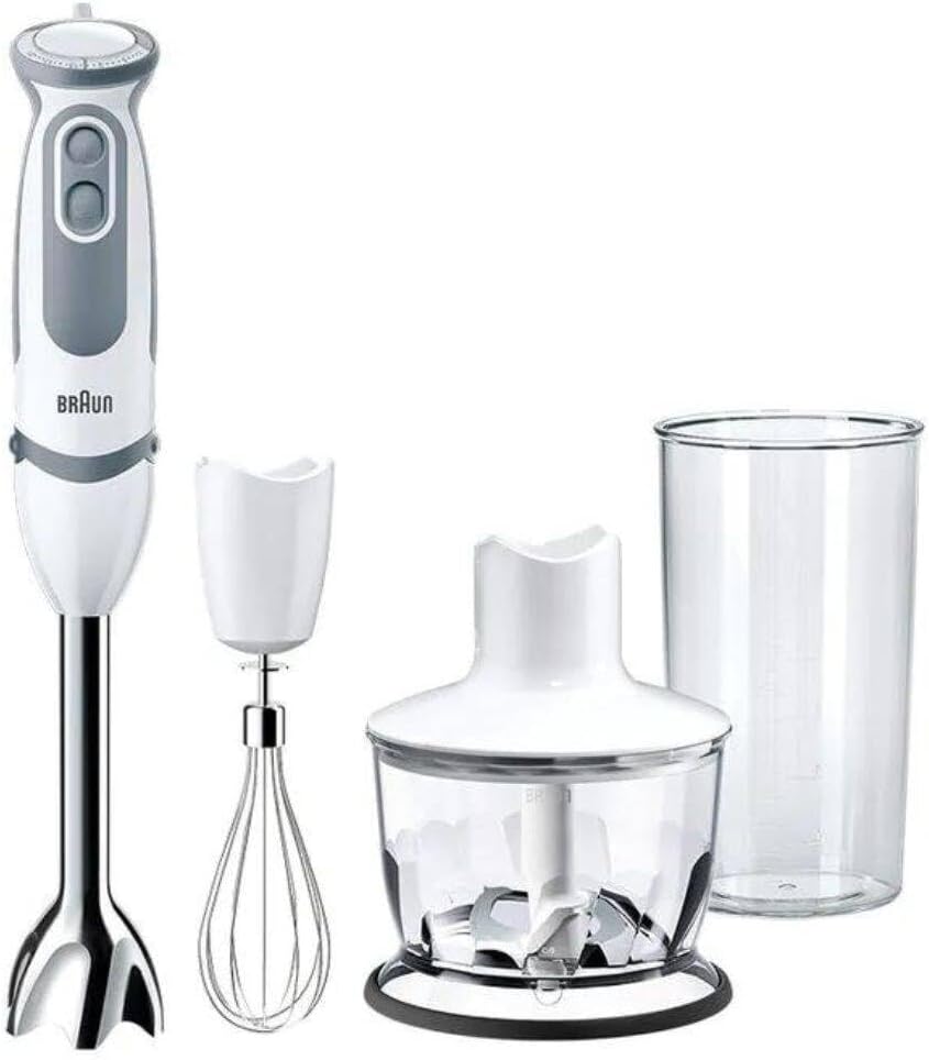 Braun 5 Vario Blender Ręczny Biały Szary 600 ml