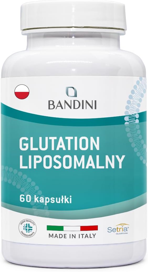 Bandini Liposomalny Glutathione 60 Wegańskich Kapsułek