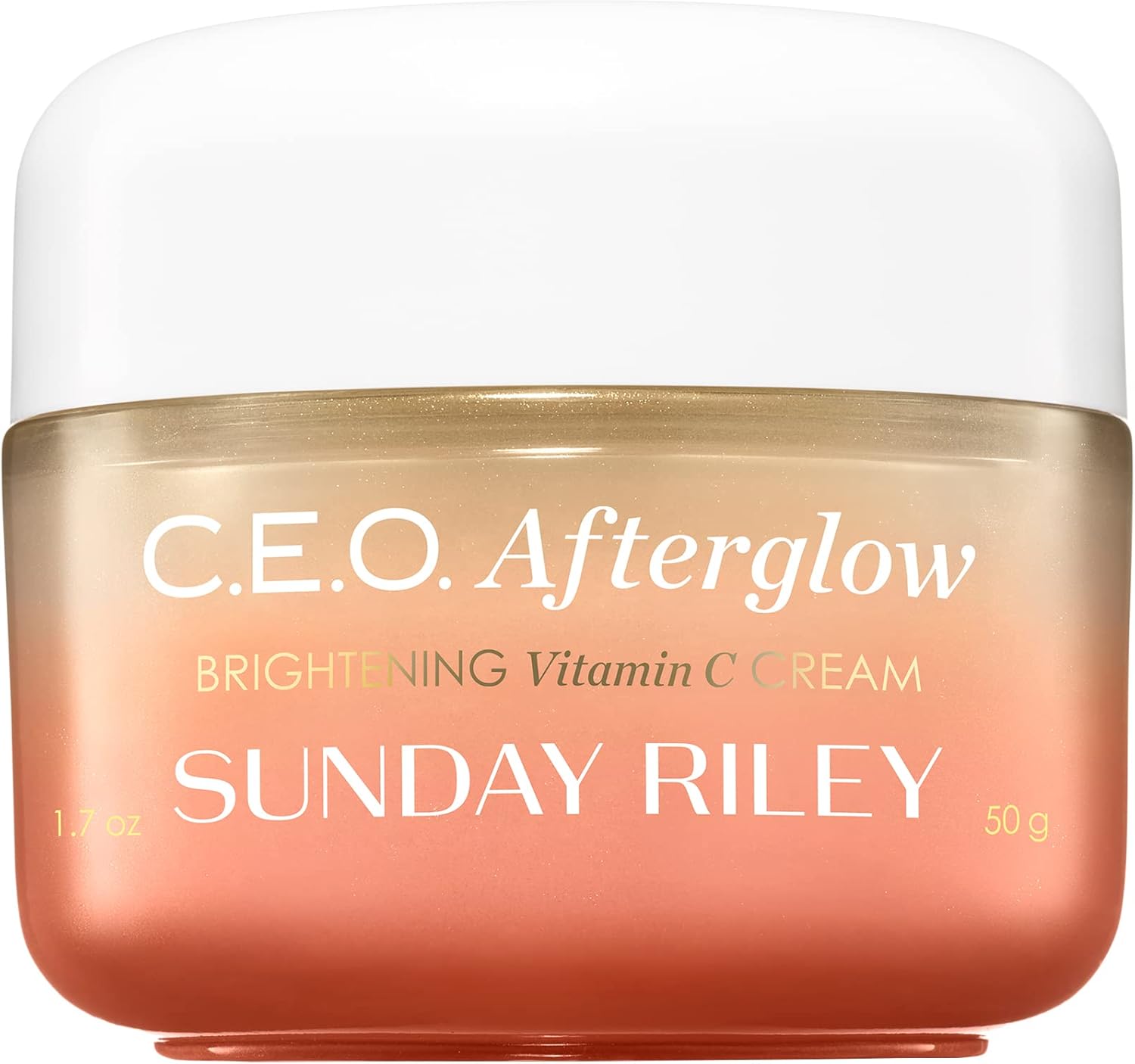 Sunday Riley C.E.O. Afterglow Brightening witamina C Cream Face Moisturizer