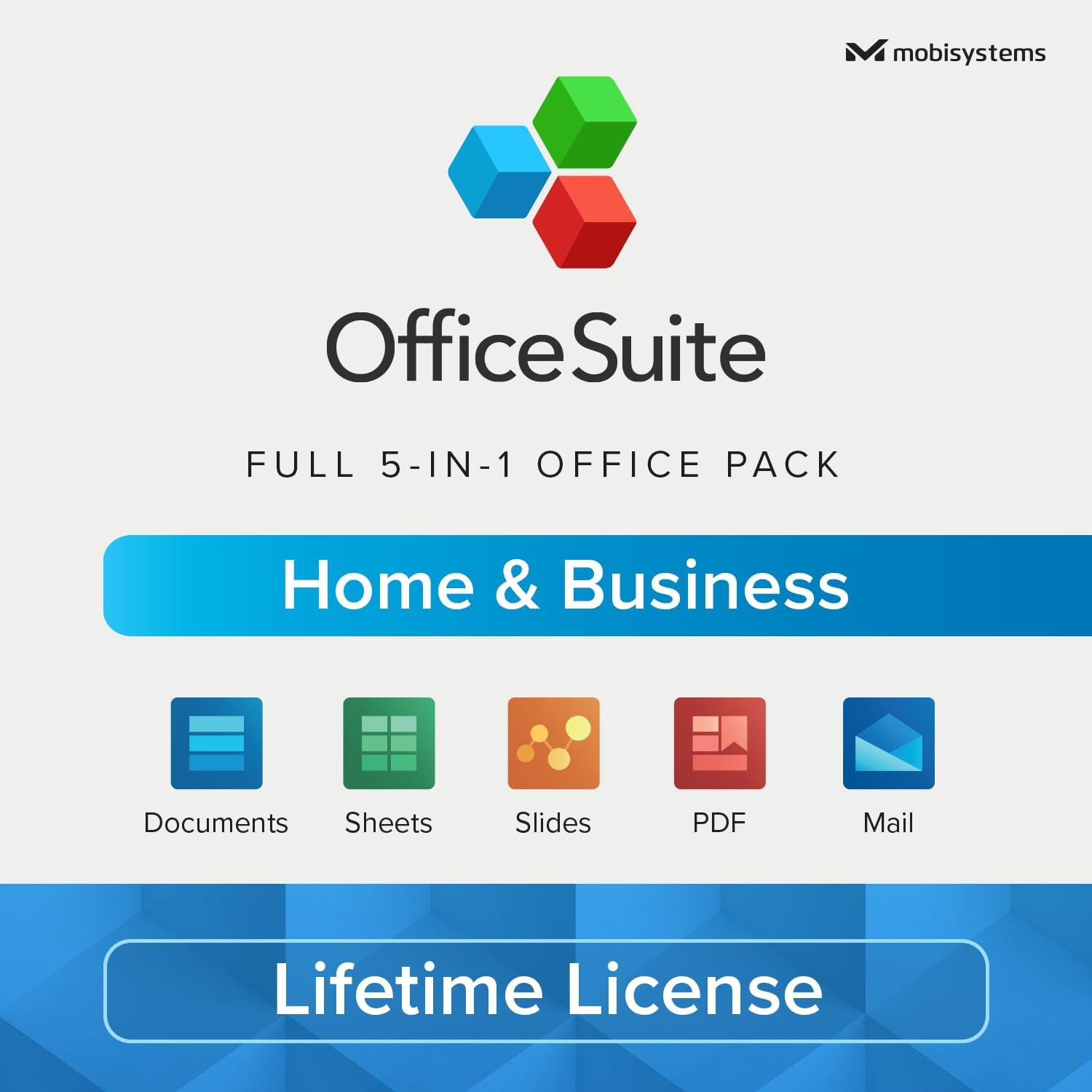 OfficeSuite Home & Business – opakowanie z kartą aktywacyjną