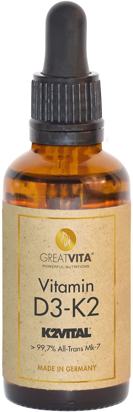 GreatVita Witamina D3-K2 30 ml – Opakowanie