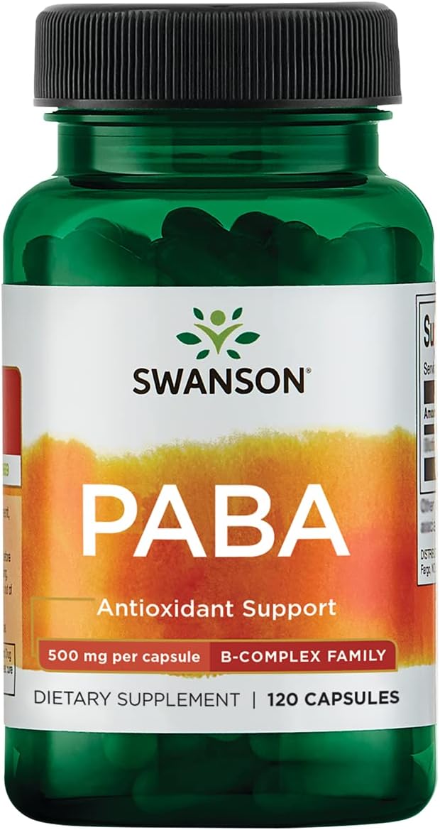 Swanson PABA 500 mg - 120 kapsułek