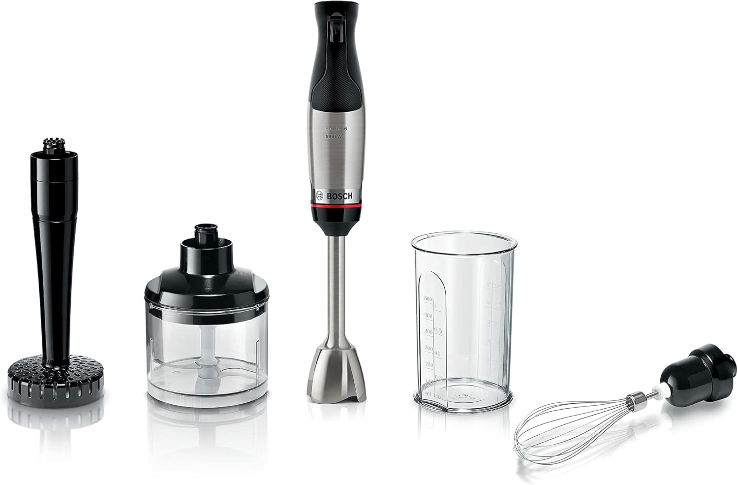 Bosch ErgoMaster seria 6 MSM6M623 Blender reczny 1000W ostrza stal nirdzewna