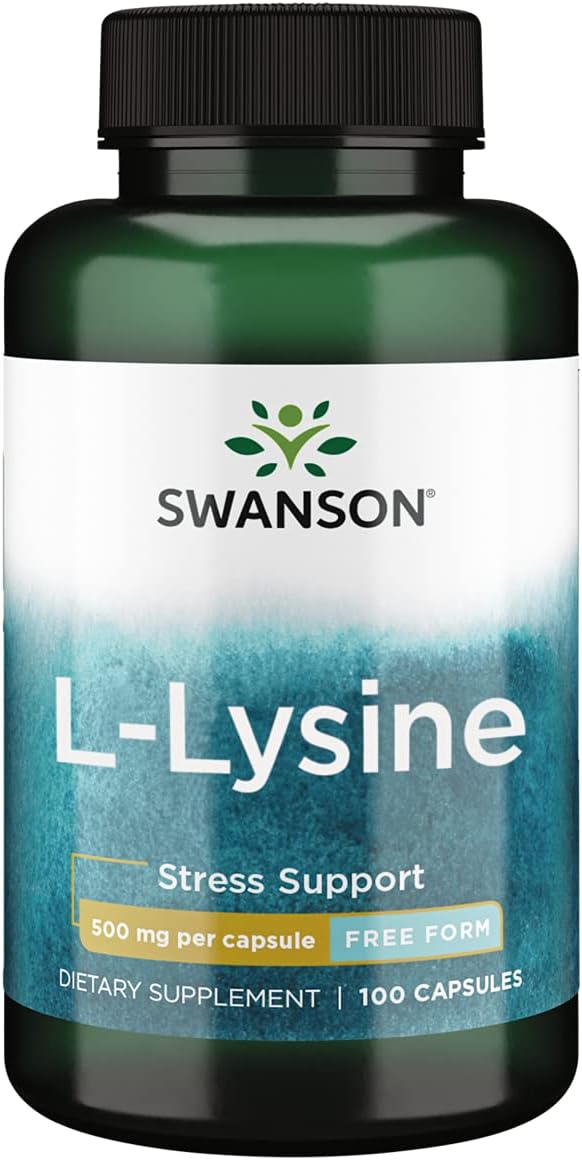 L-lysine Free Form (100 kapsułek, 500 Mg)