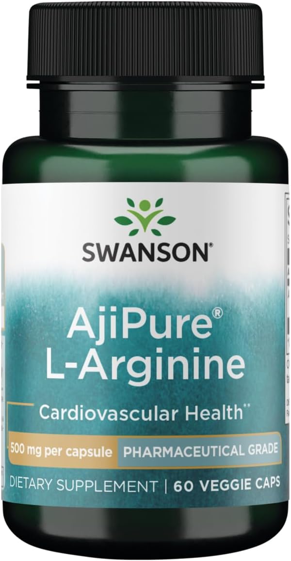 L-Arginina AjiPure L-Arginine 500mg 60 kapsułek