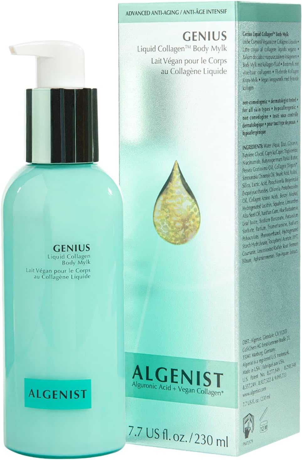 Algenist Genius Liquid Collagen Mleko do ciała 230 ML