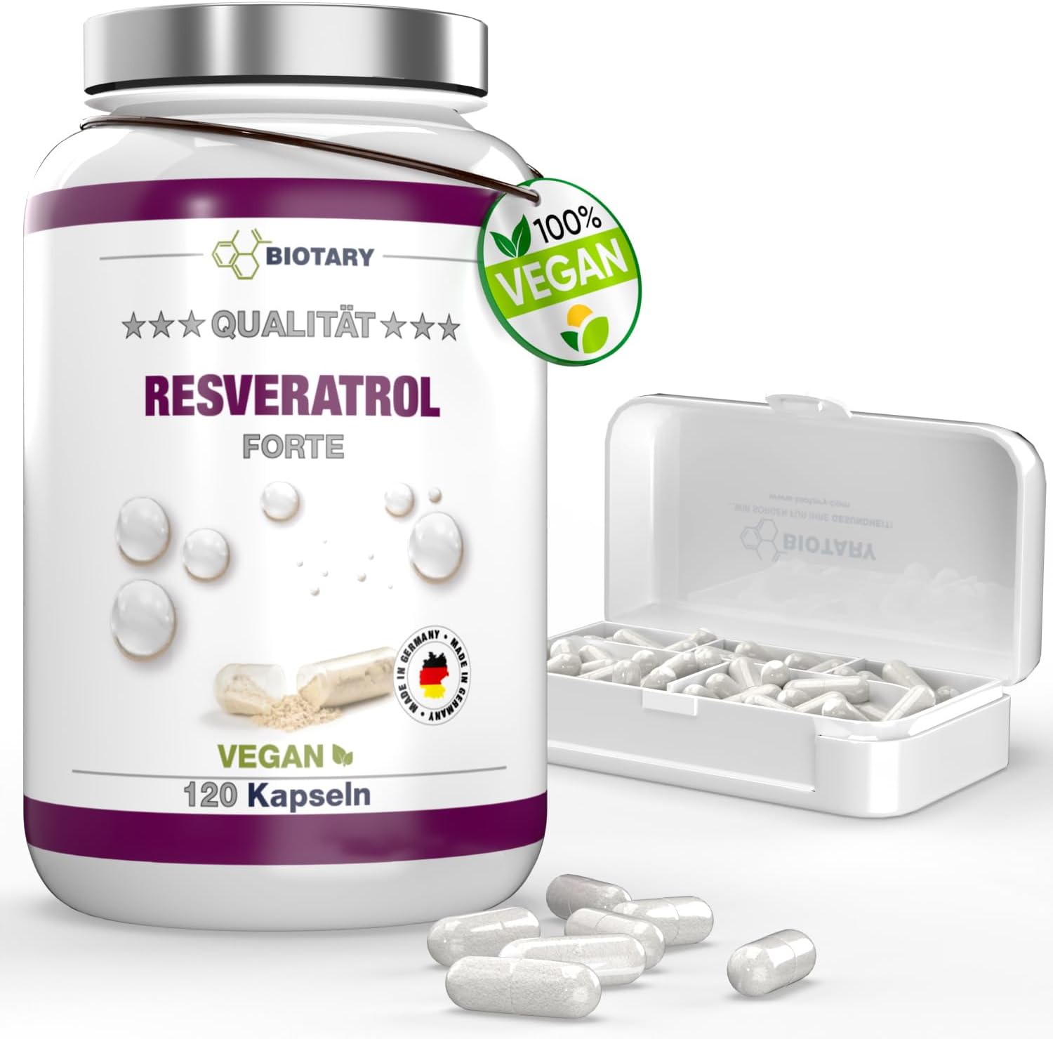 Resveratrol 120 kapsułek 500 mg