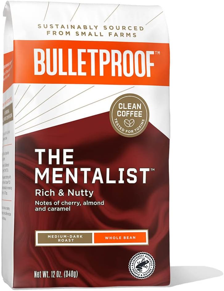 Bulletproof - The Mentalist - ciemno palona kawa, całe ziarna