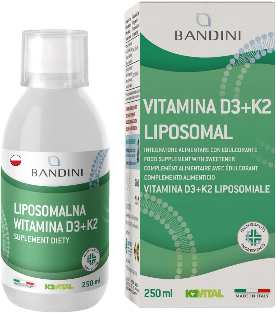 Liposomalna Witamina D3 K2 250 ml - Opakowanie