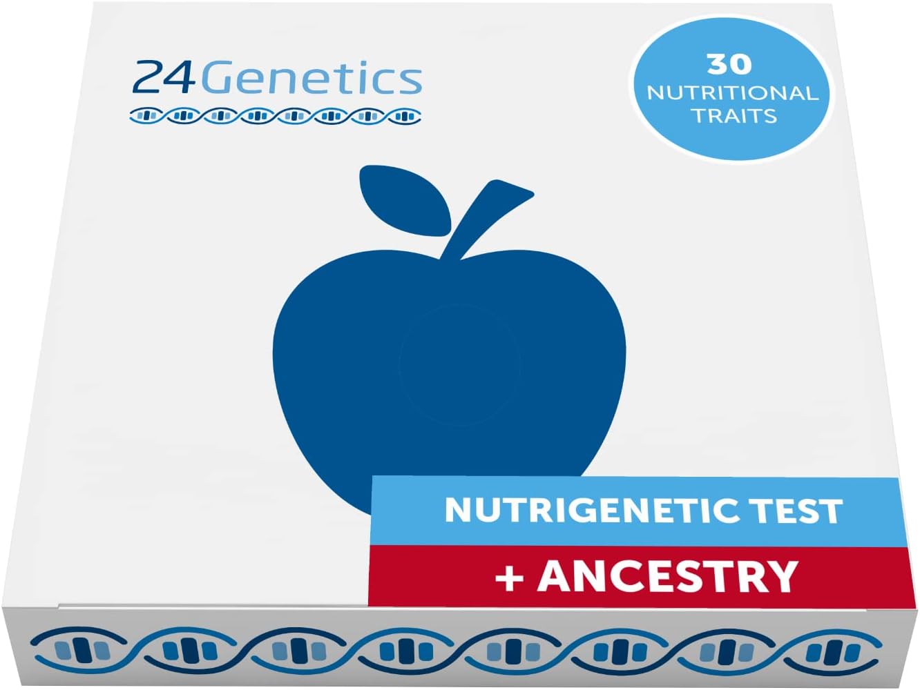 24Genetics Ancestry DNA Test Pack + Sport Plus