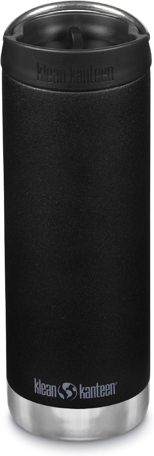 Klean Kanteen TKWide VI 473 ml, czarna butelka termiczna