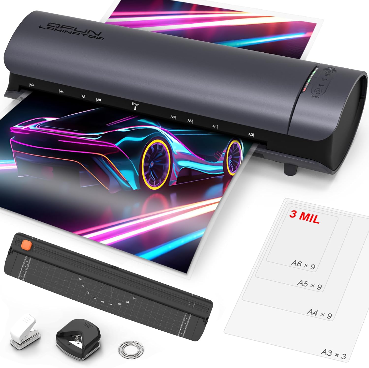 Qfun Laminator A3