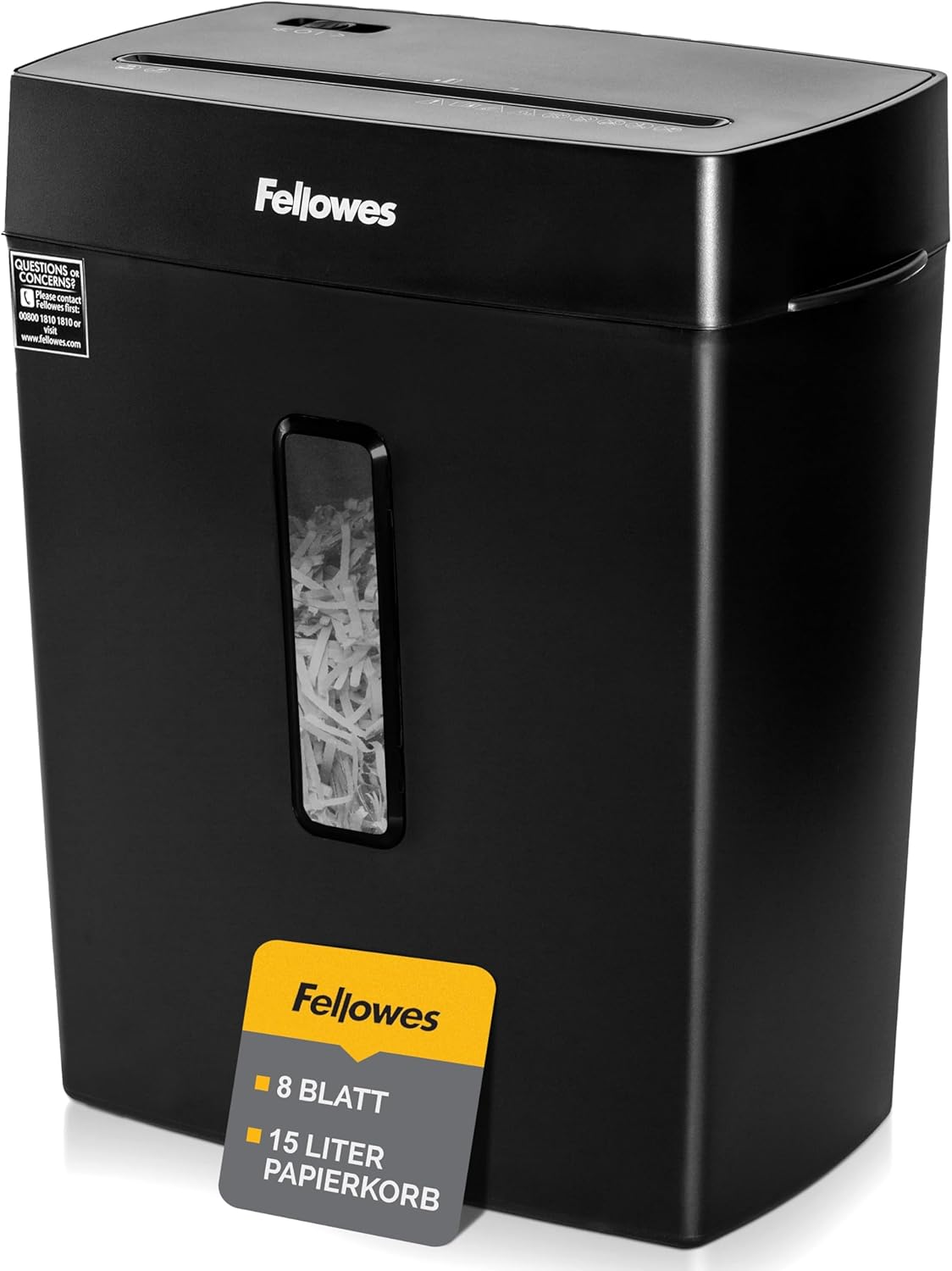 Fellowes Powershred FS-8C - czarna niszczarka