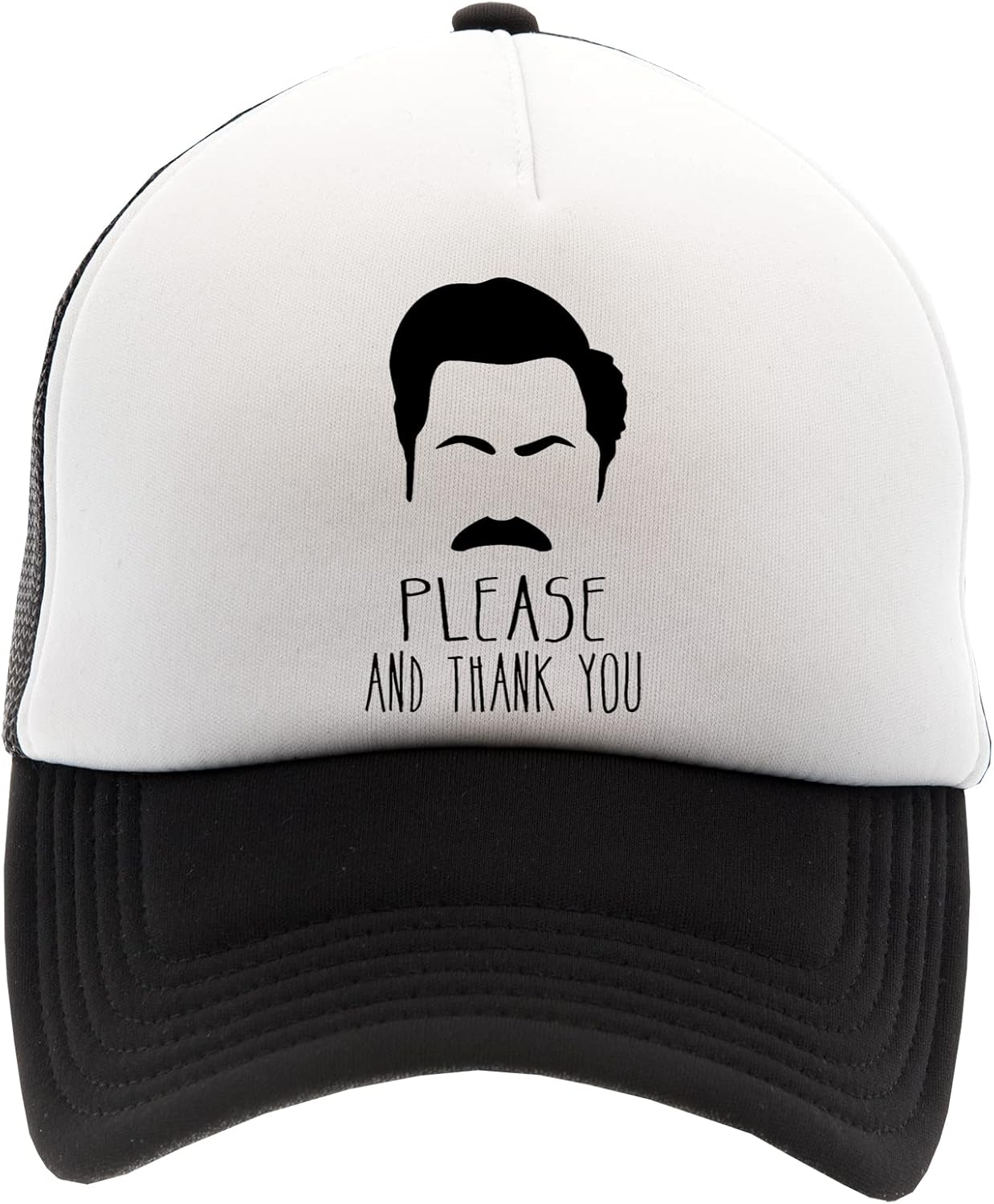 Ron Swanson Please And Thank You Czapka Baseballowa Unisex