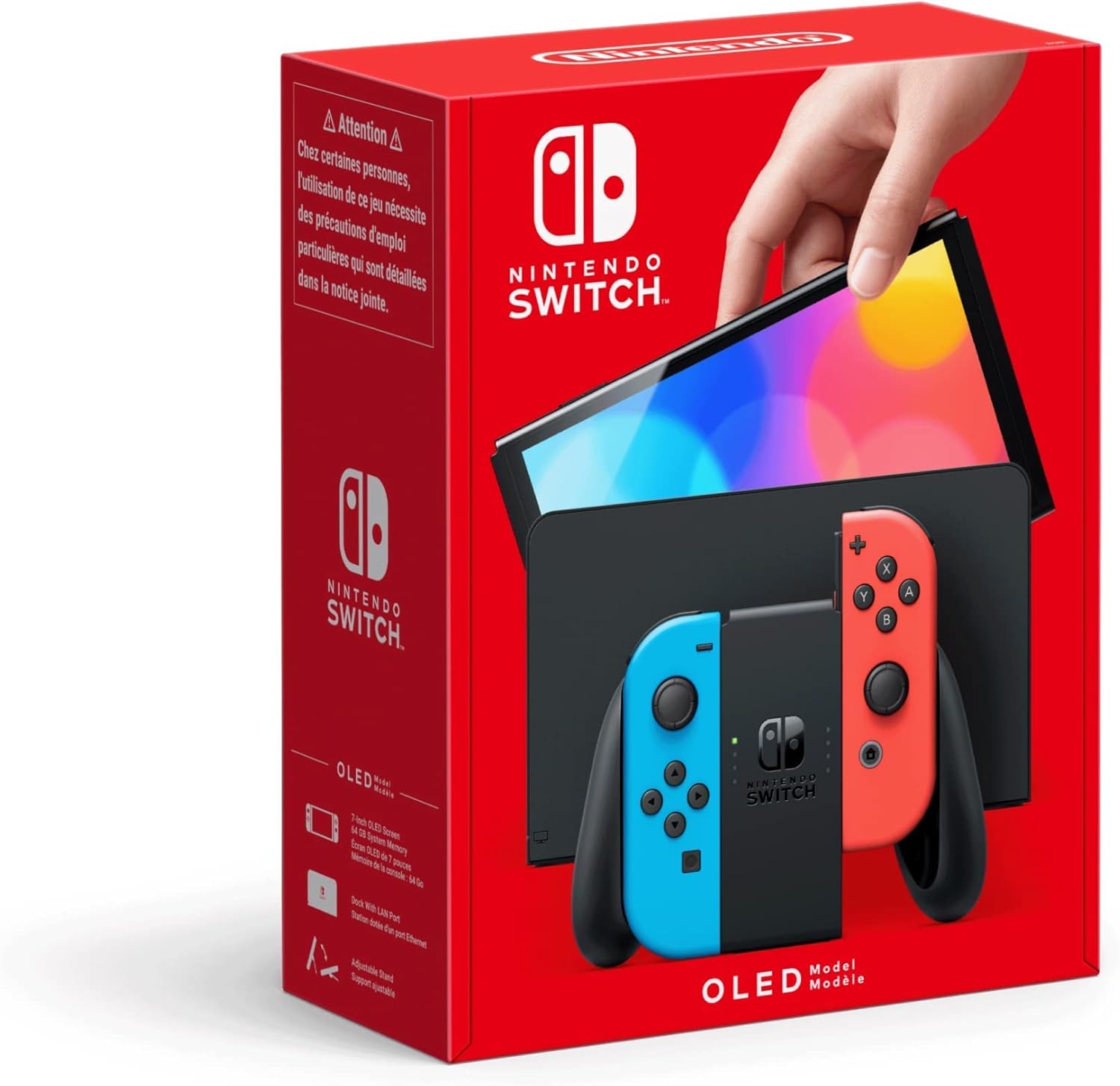 Nintendo Switch OLED konsola wielokolorowa