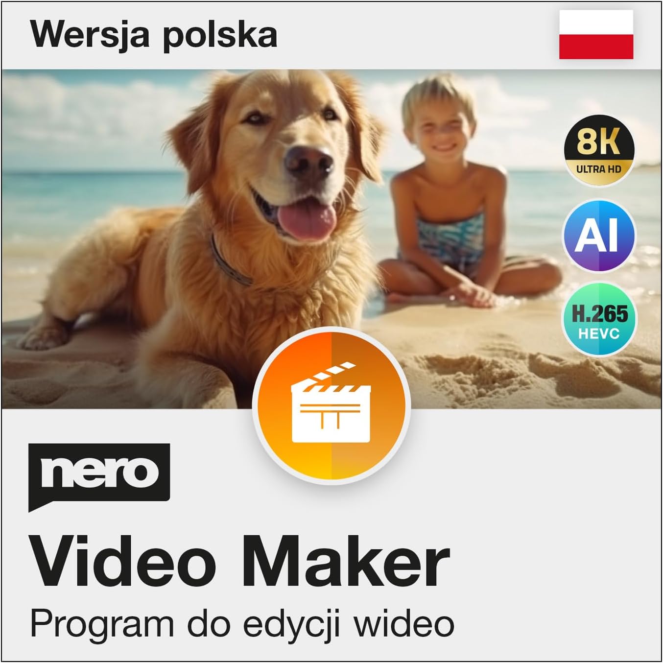 Nero Video Maker 2025 – pakiet na płycie