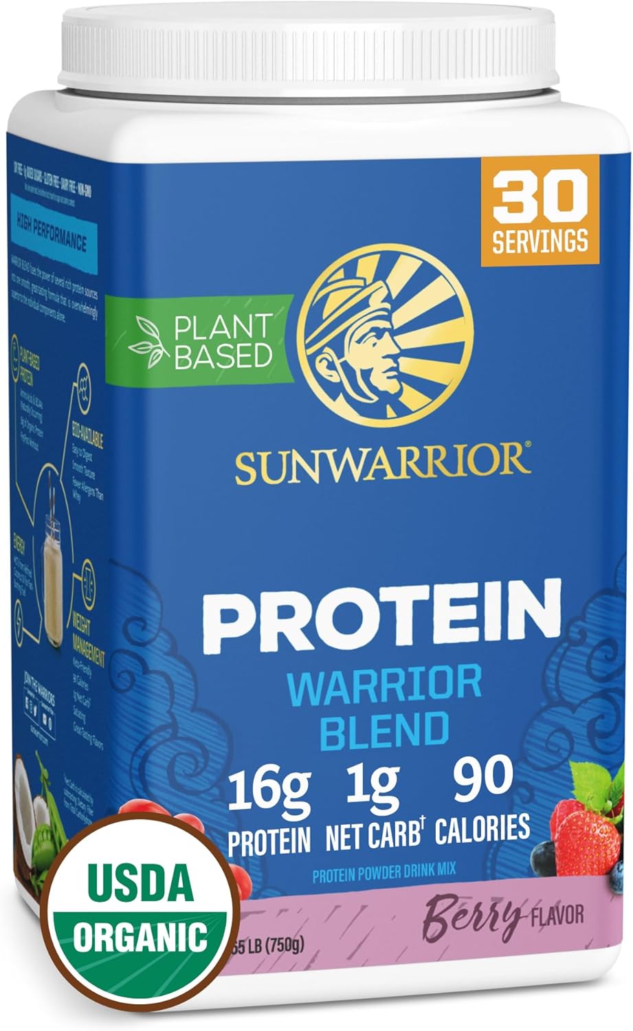 Sunwarrior Warrior Blend Berry 750 g