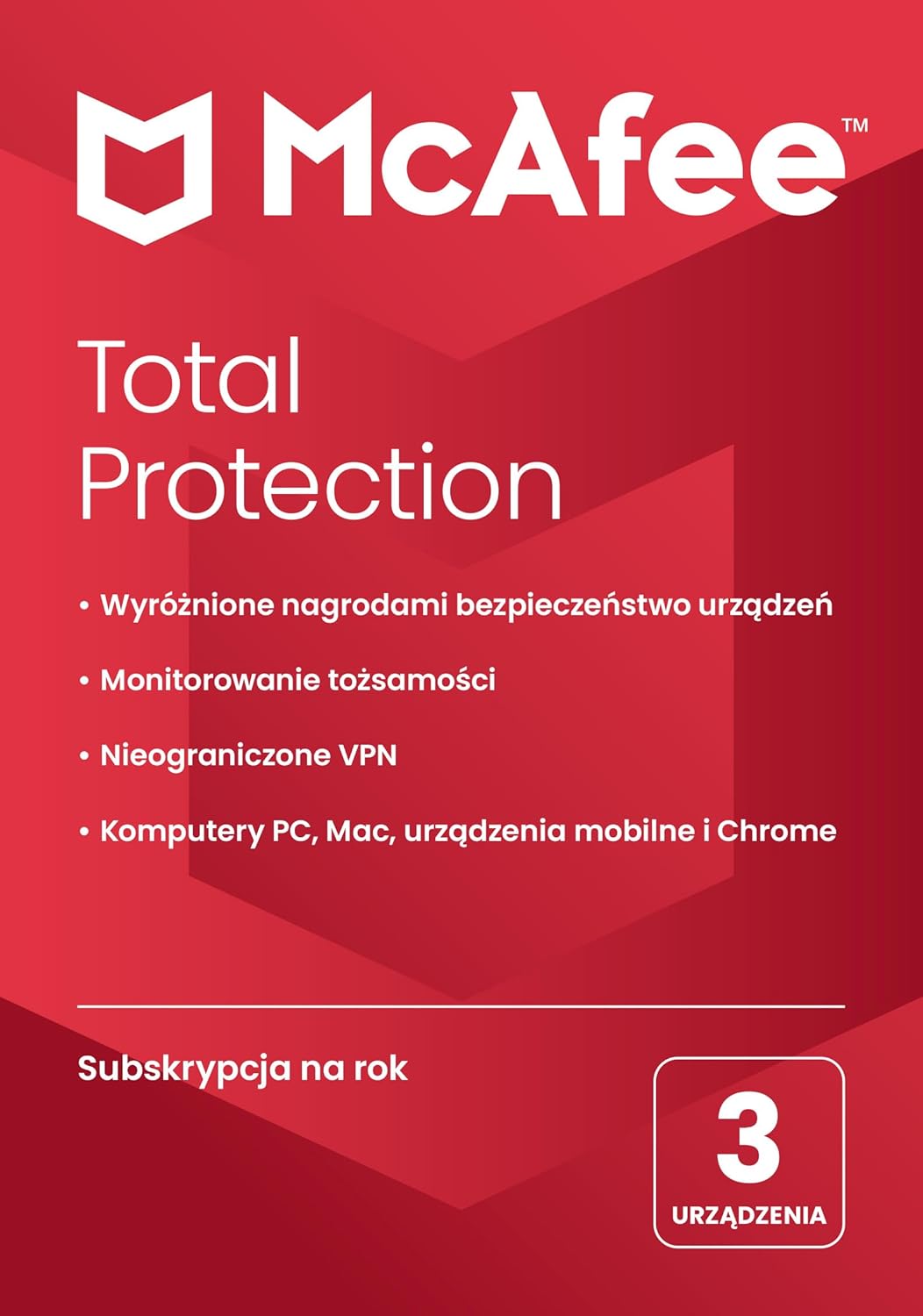 McAfee Total Protection 2024 – Wielopoziomowa ochrona