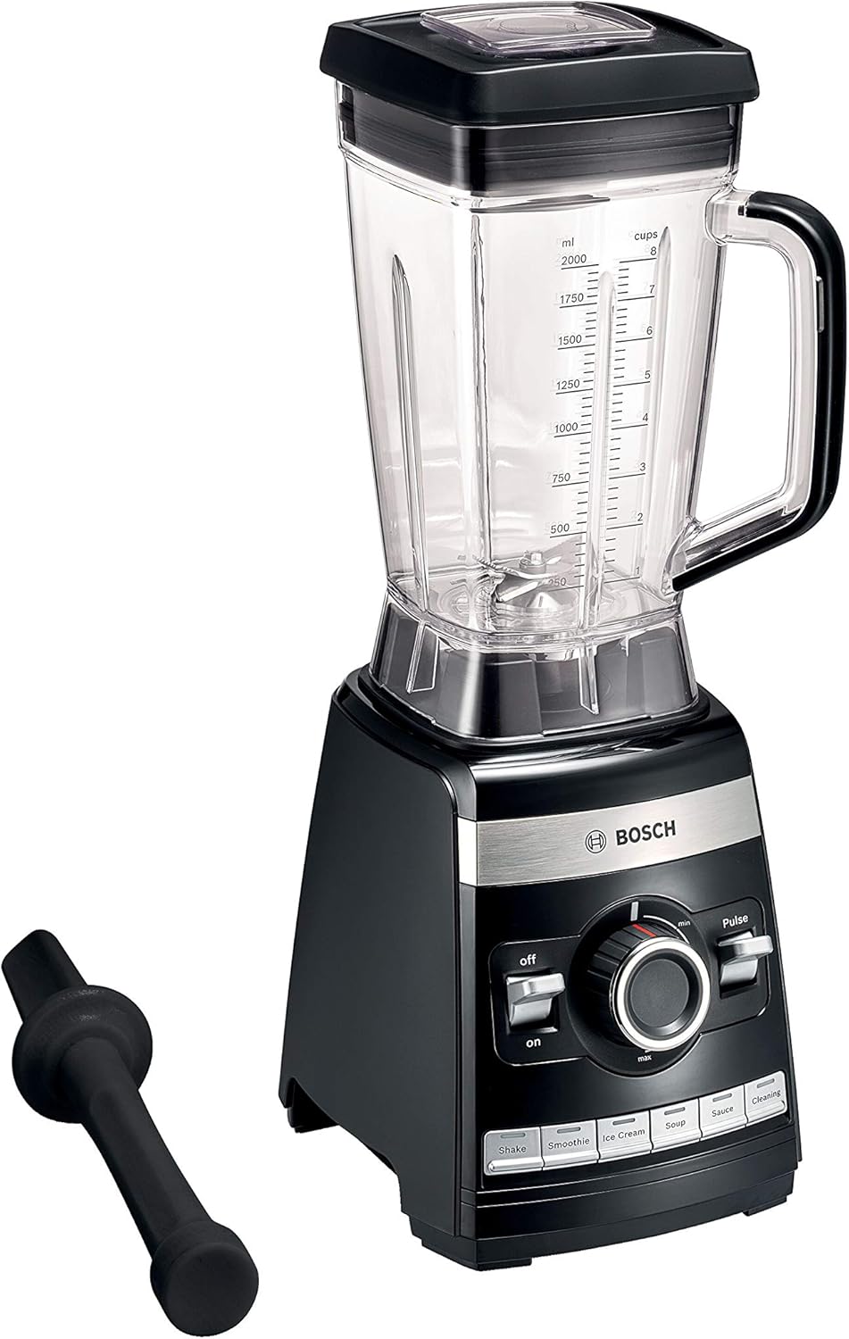 Bosch VitaBoost MMBH6P6B Blender Kielichowy 1600 W 2 L Czarny