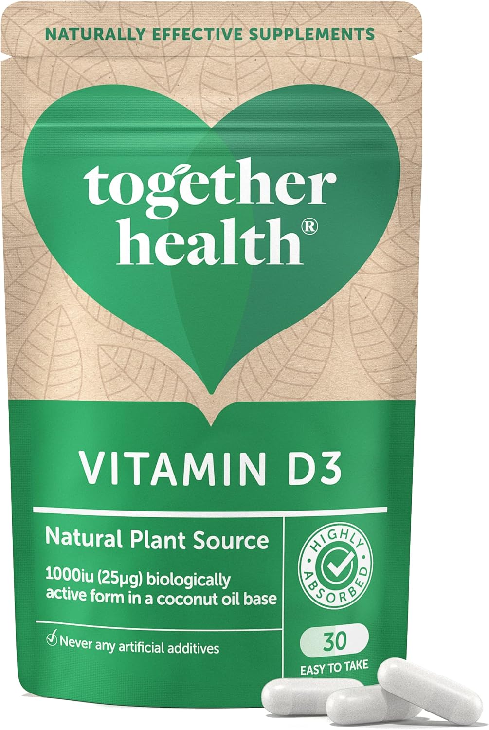 Witamina D3 – Together Health – 1000iu Witamina D3