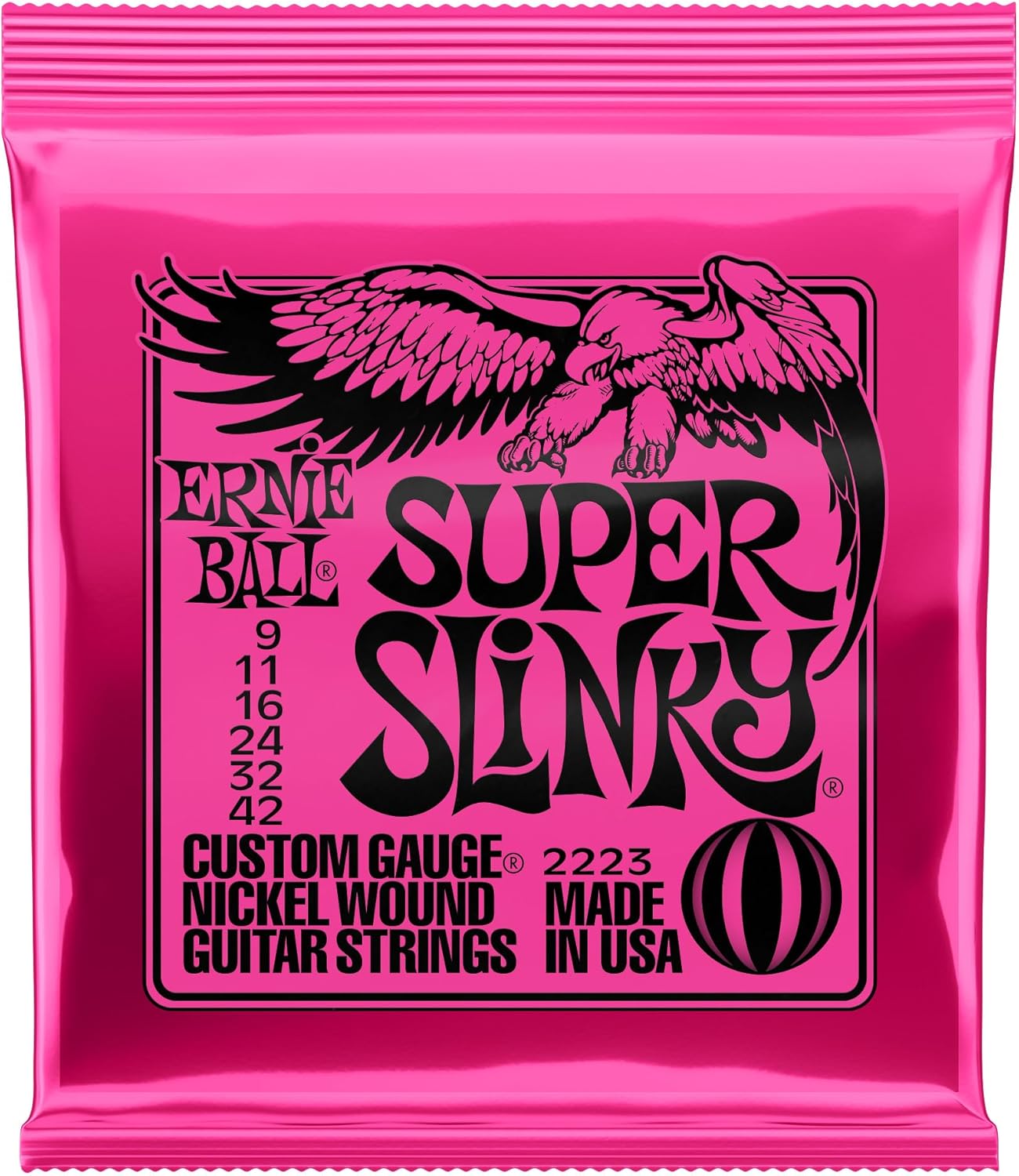 Ernie Ball Super Slinky Struny do Gitary Elektrycznej