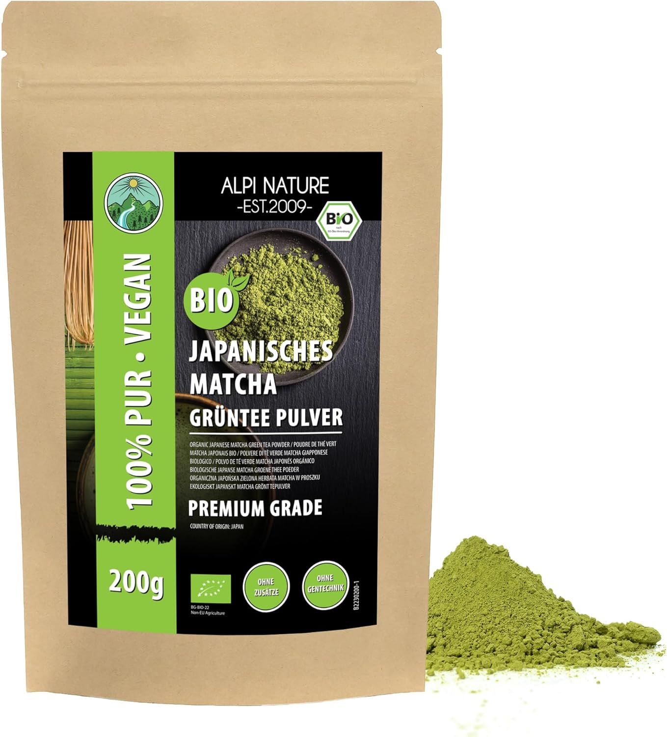 Alpi Nature Organic Matcha Powder (200 g)