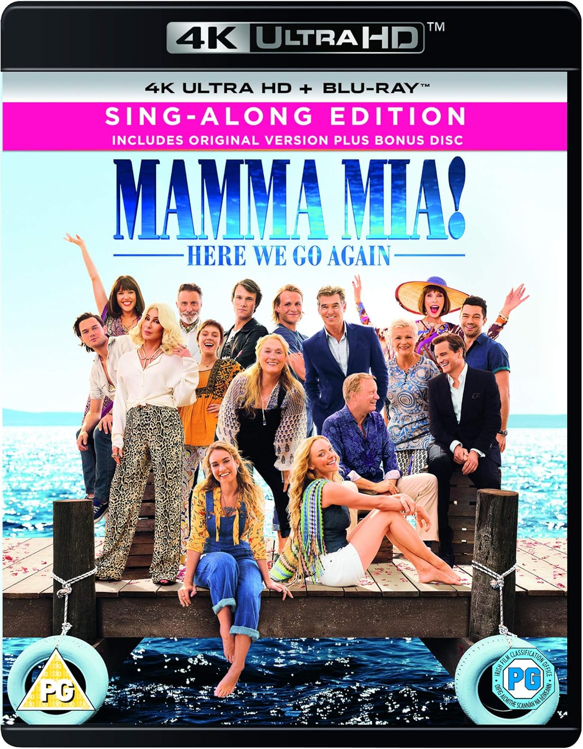 Mamma Mia: Here We Go Again Blu-Ray