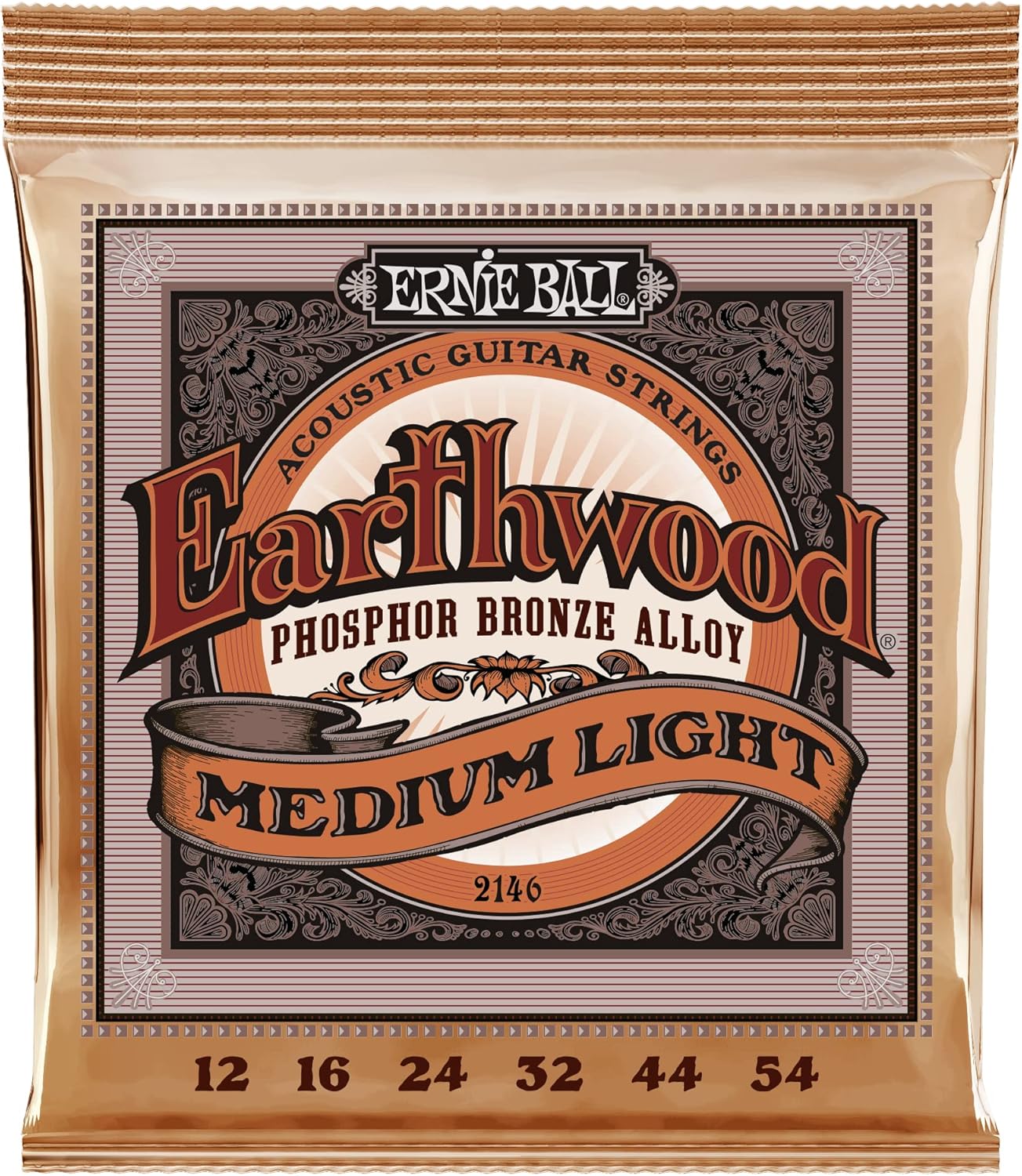 Ernie Ball Earthwood Medium Light Phosphor Bronze Struny Akustyczne