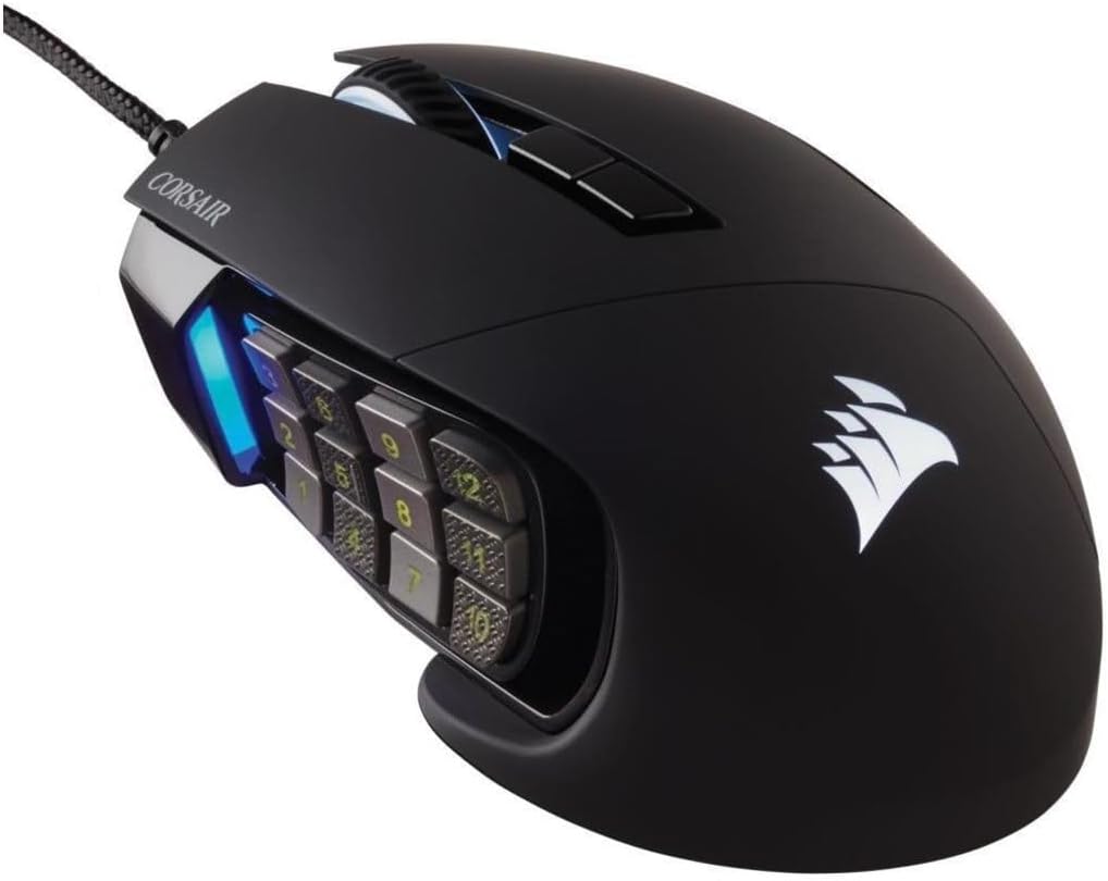 Corsair Scimitar RGB Elite - widok z przodu