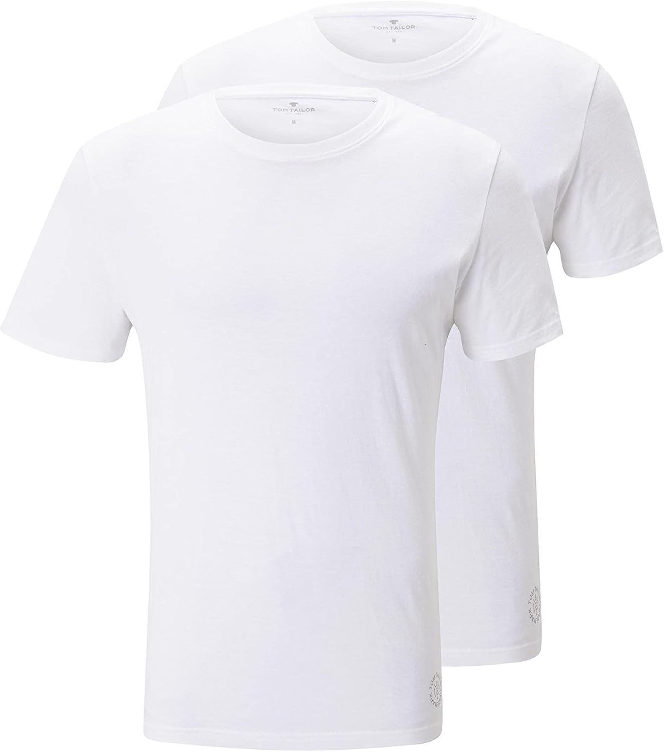 TOM TAILOR T-shirt Basic Męski - widok z przodu