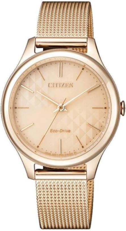 Zegarek Citizen Eco-Drive damski w różowym złocie