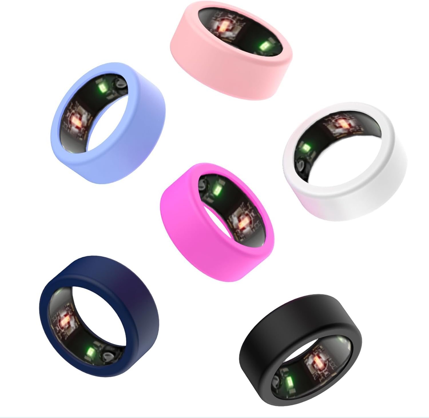 FloralGrace Smart Ring Protector - Kompatybilne z Oura Ring Gen 3