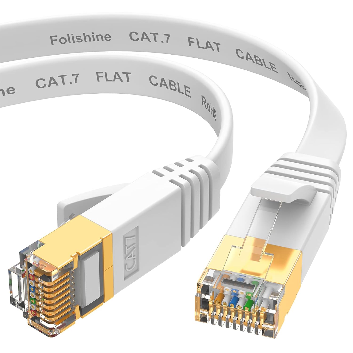 Płaski kabel Folishine Cat7 5 m