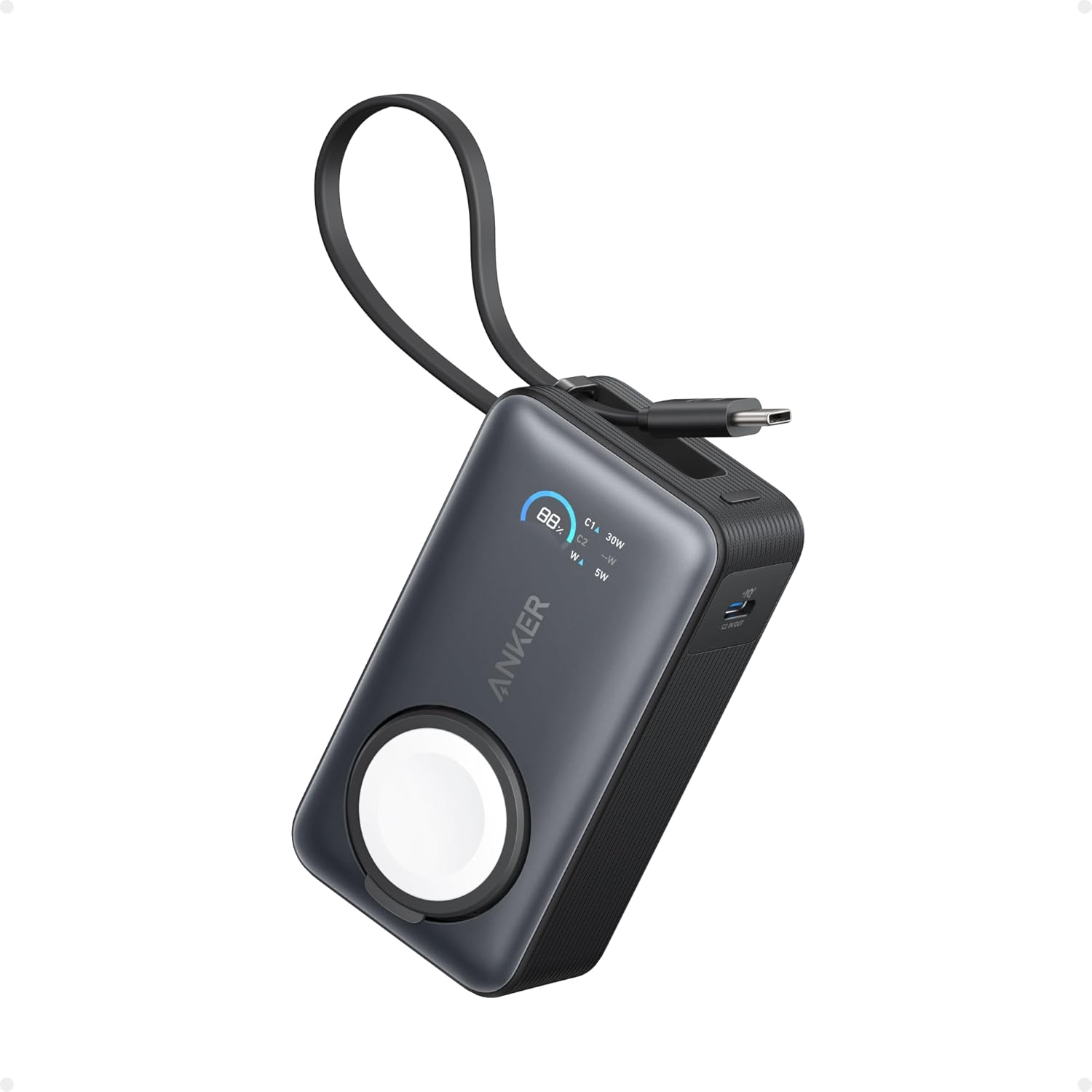 Anker MagGo Power Bank z Apple Watch