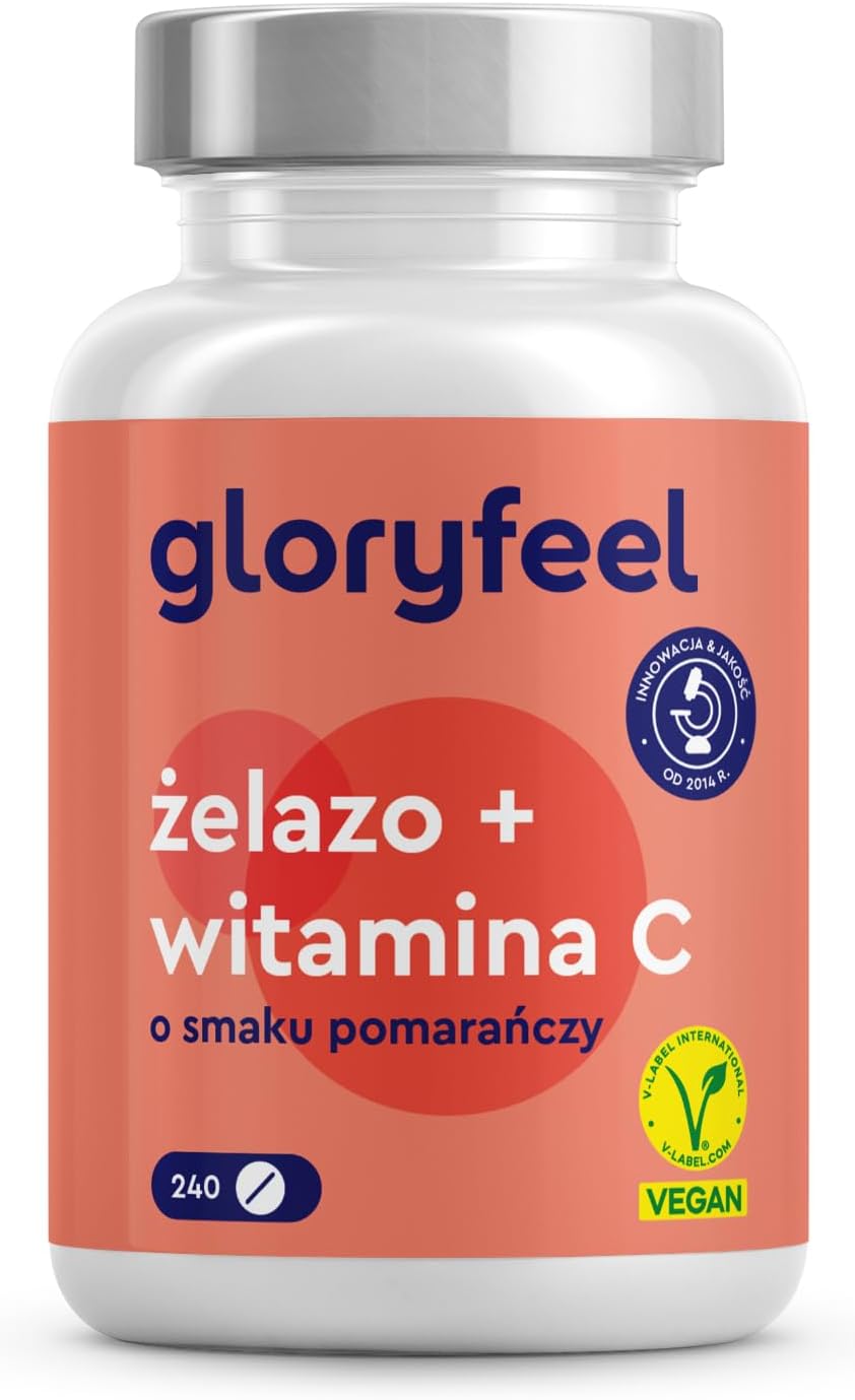 Suplement żelaza z witaminą C - Gloryfeel