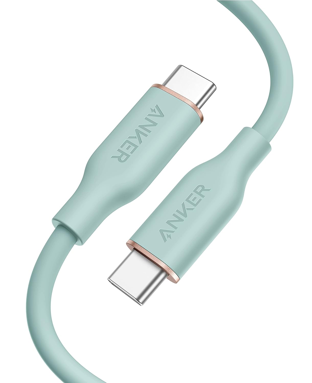 Miętowy kabel USB-C Anker Powerline III Flow