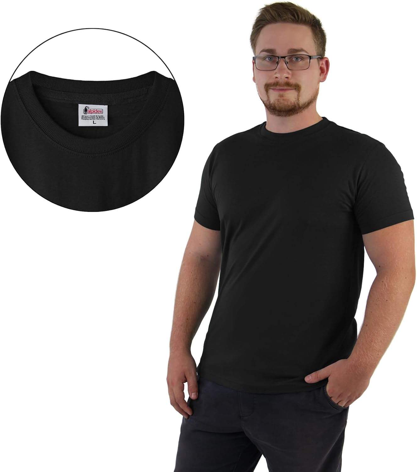 Rozmiary T-shirtów ALPIDEX