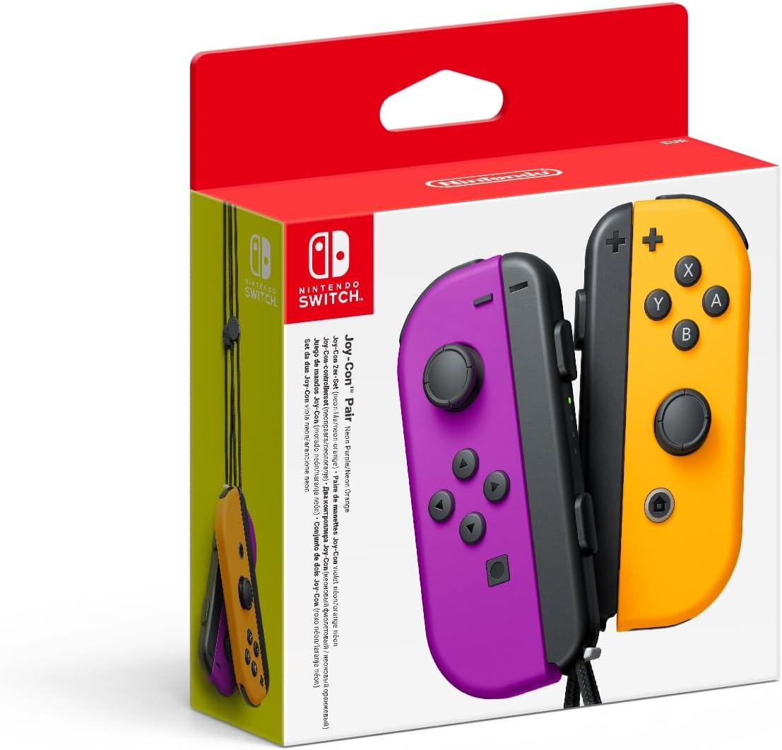 Kontroler Joy-Con Neon Purple/Neon Orange