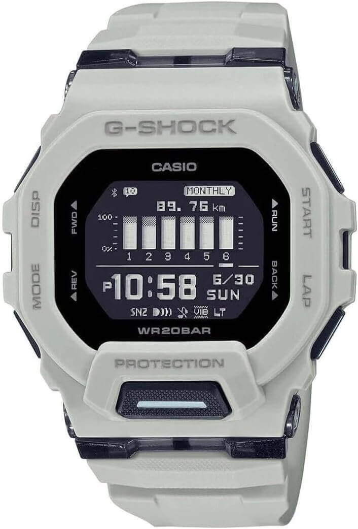 Zegarek Casio G-Shock szary czarny 46 mm