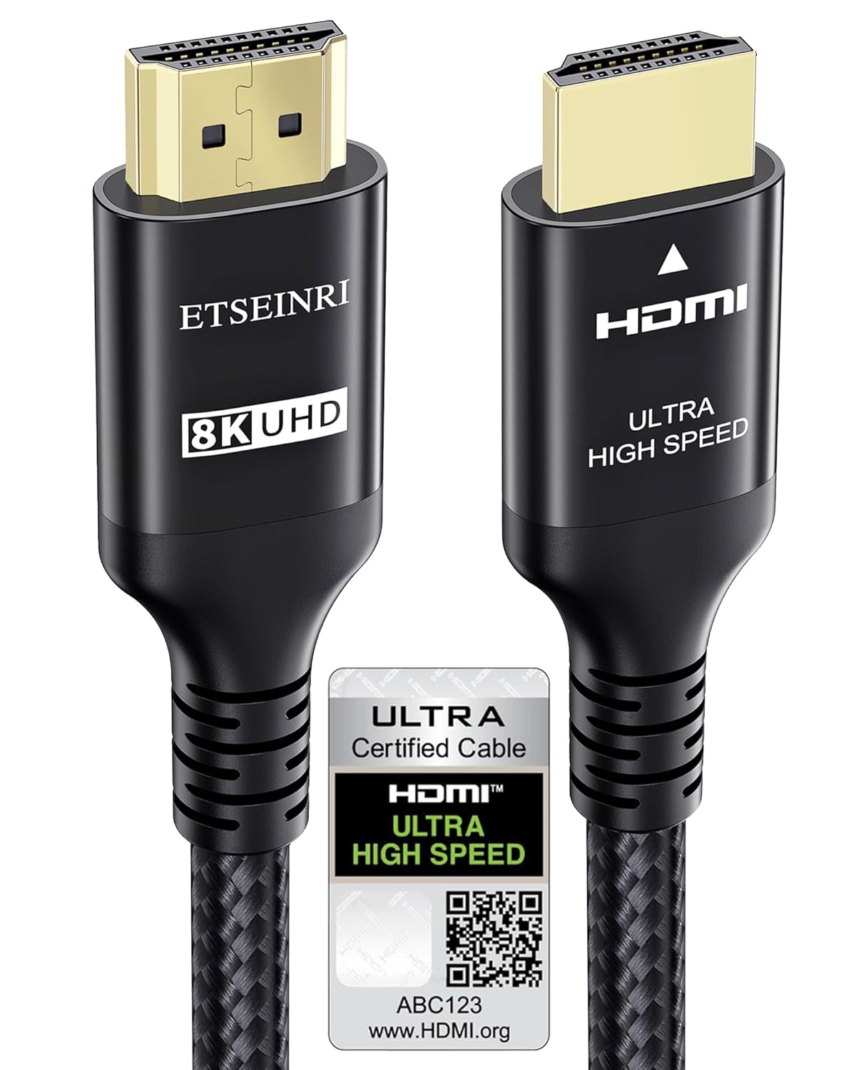 Kabel HDMI Etseinri 8K 1M Ultra High Speed