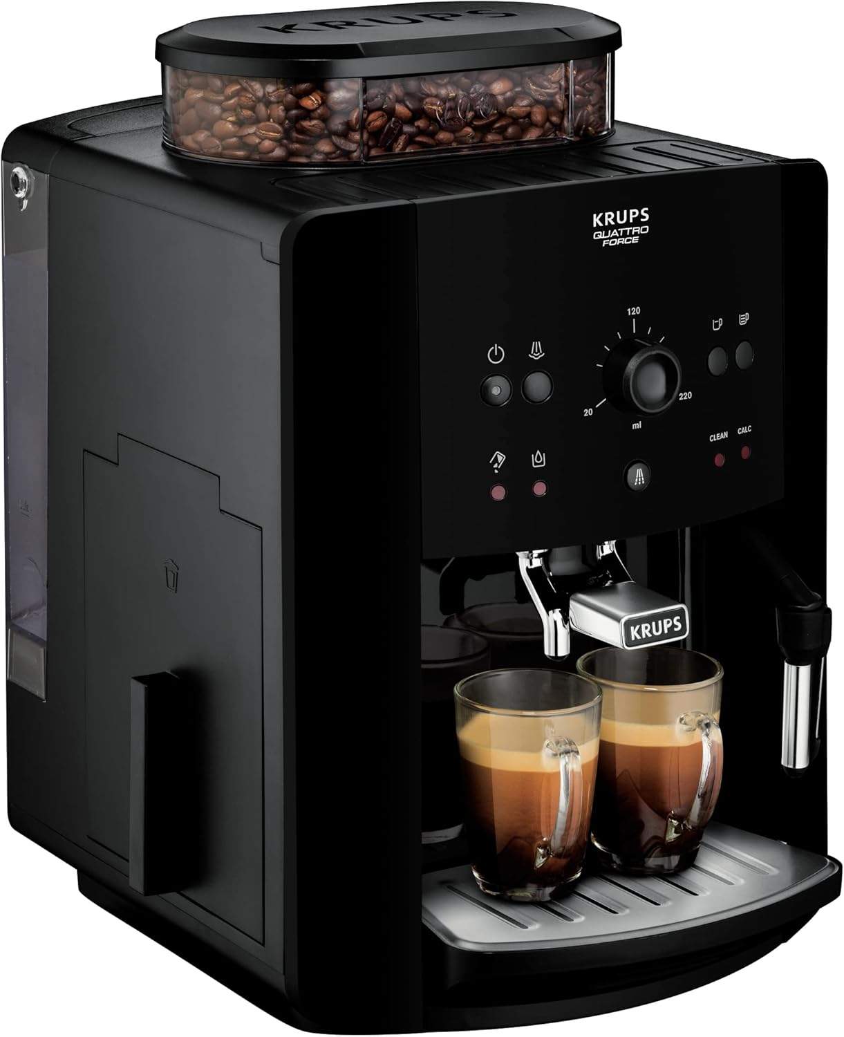 Krups Arabica Quattro Force - panel