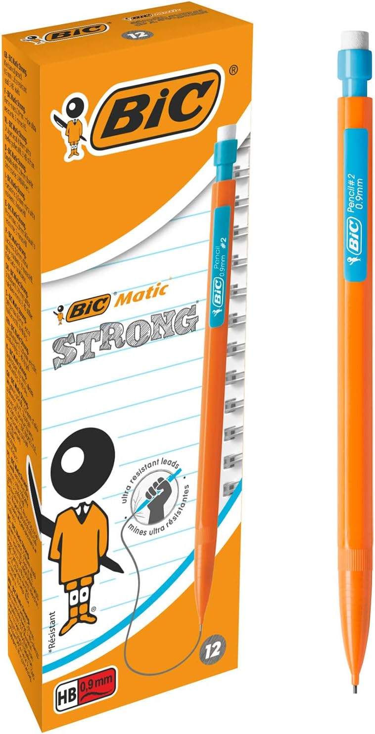 Ołówek BIC Matic Strong z gumką