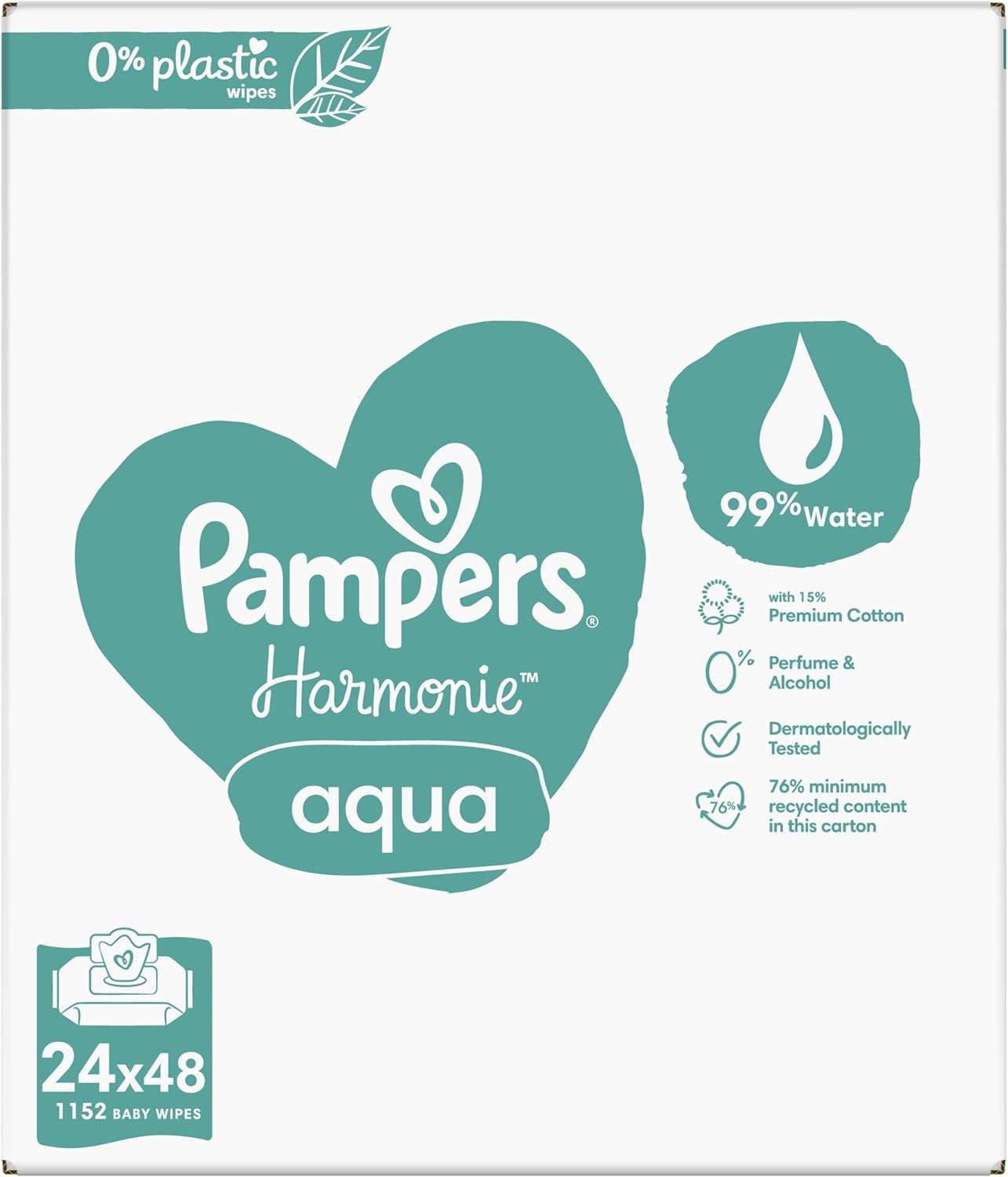 Pampers Harmonie Aqua – przykładowa prezentacja produktu