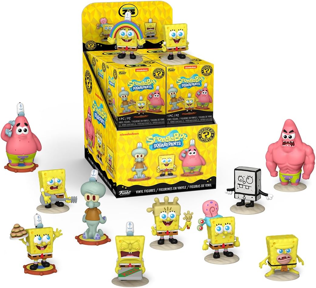 Funko Mystery Mini SpongeBob Kanciastoporty