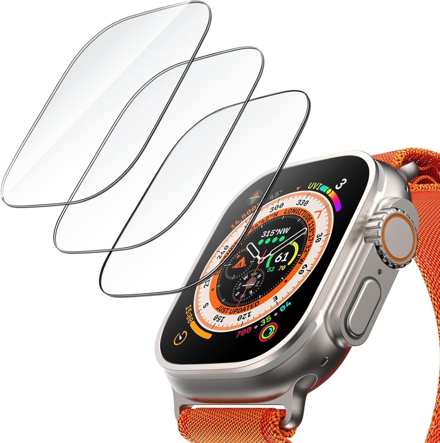 Ochraniacz ekranu JETech dla Apple Watch Ultra