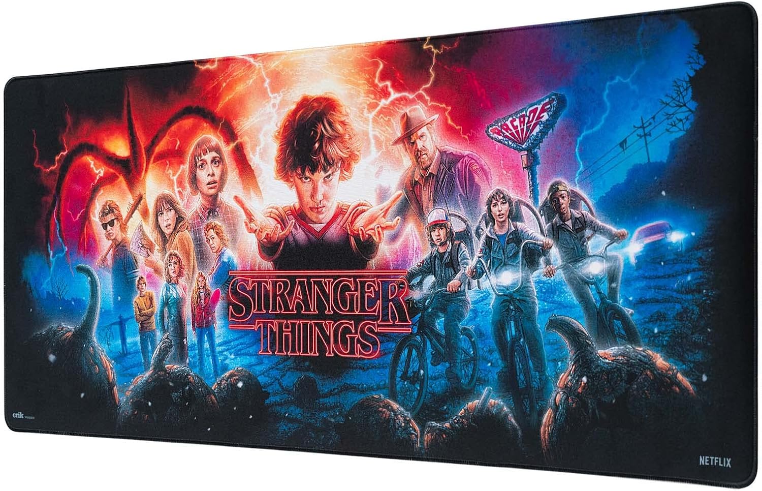 Duża podkładka pod mysz Stranger Things XXL od Grupo Erik