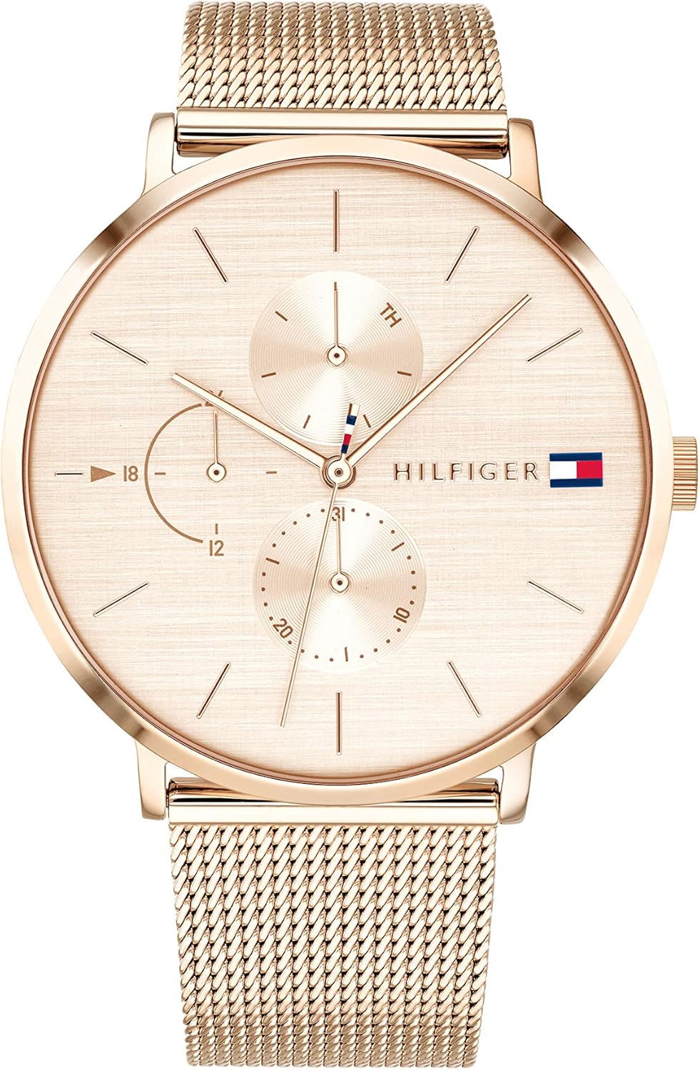 Tommy Hilfiger damski różowy zegarek Ø40 mm