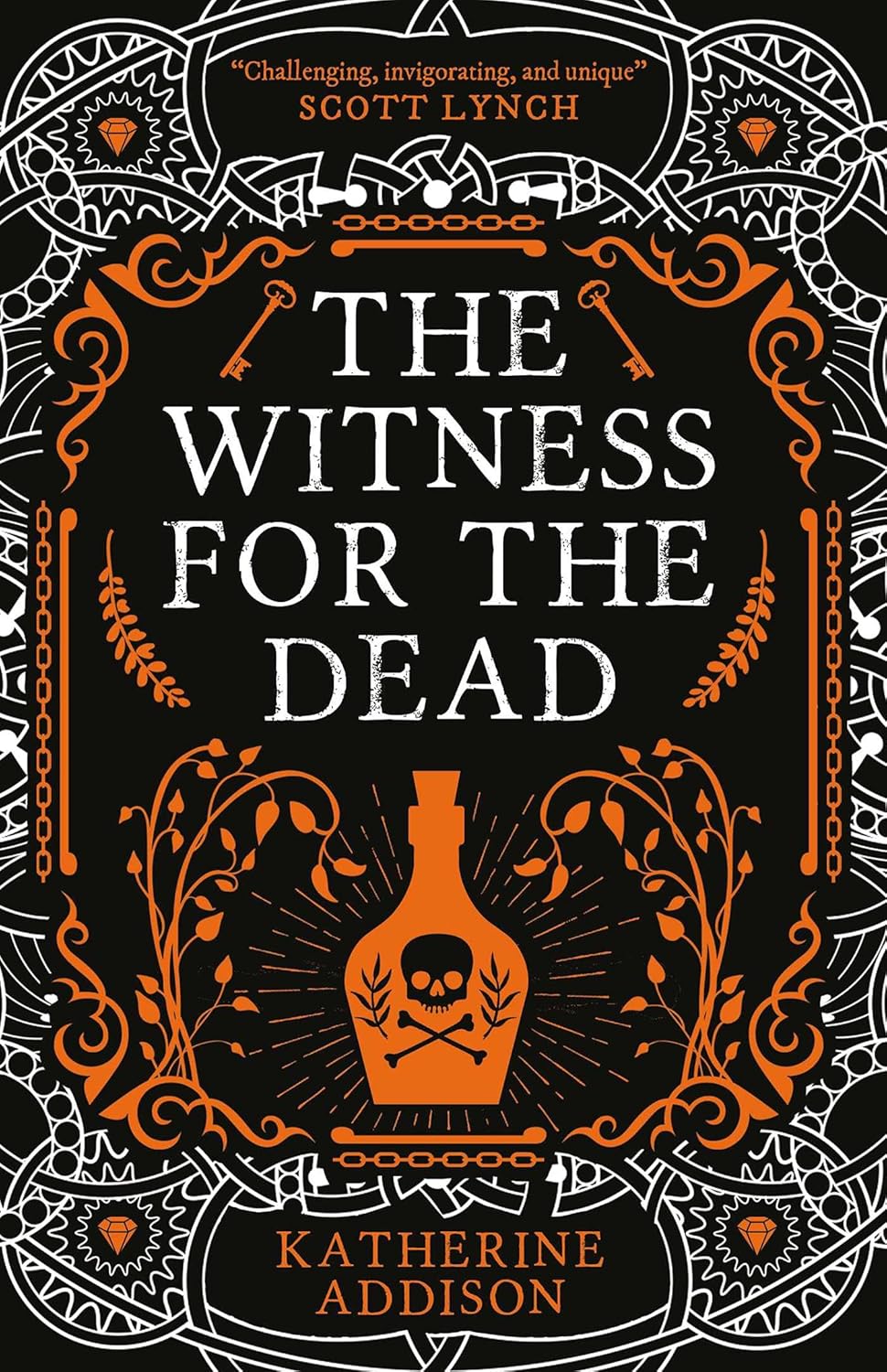 Okładka książki 'The Witness for the Dead' autorstwa Katherine Addison