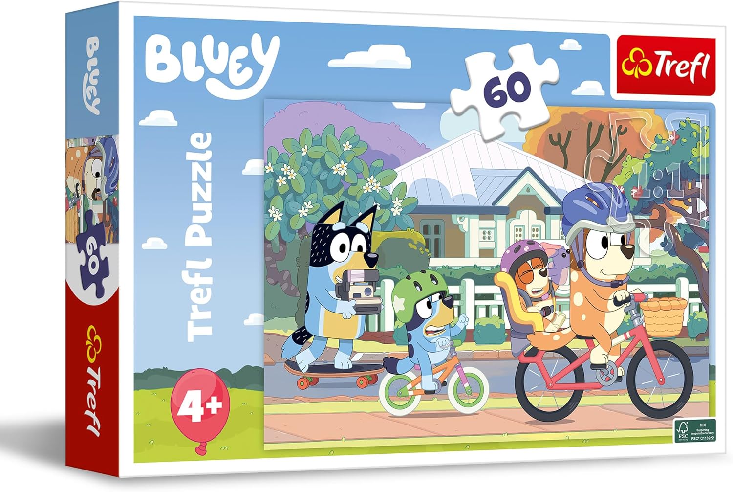 Puzzle Trefl Bluey Wesoły Bluey